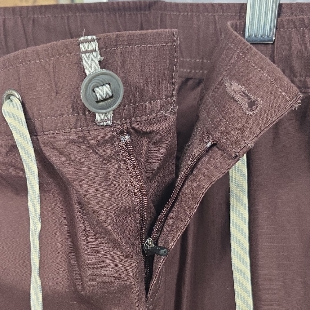 NWT Vuori Ripstop Crop Pants - Chestnut Brown - Women's Size Med - Picture 8 of 10